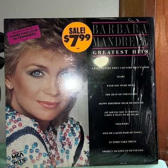 Mandrell, Barbara - Greatest Hits MCA 5566 Stereo Vinyl LP Record - Picture 1 of 4
